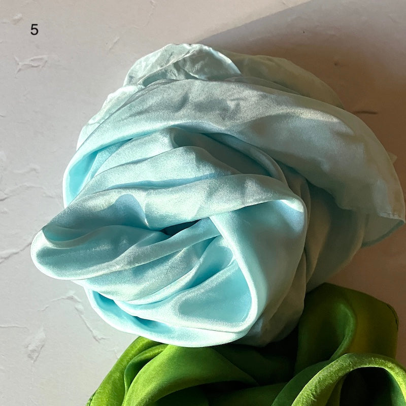 Naturally Dyed Silk Scarf