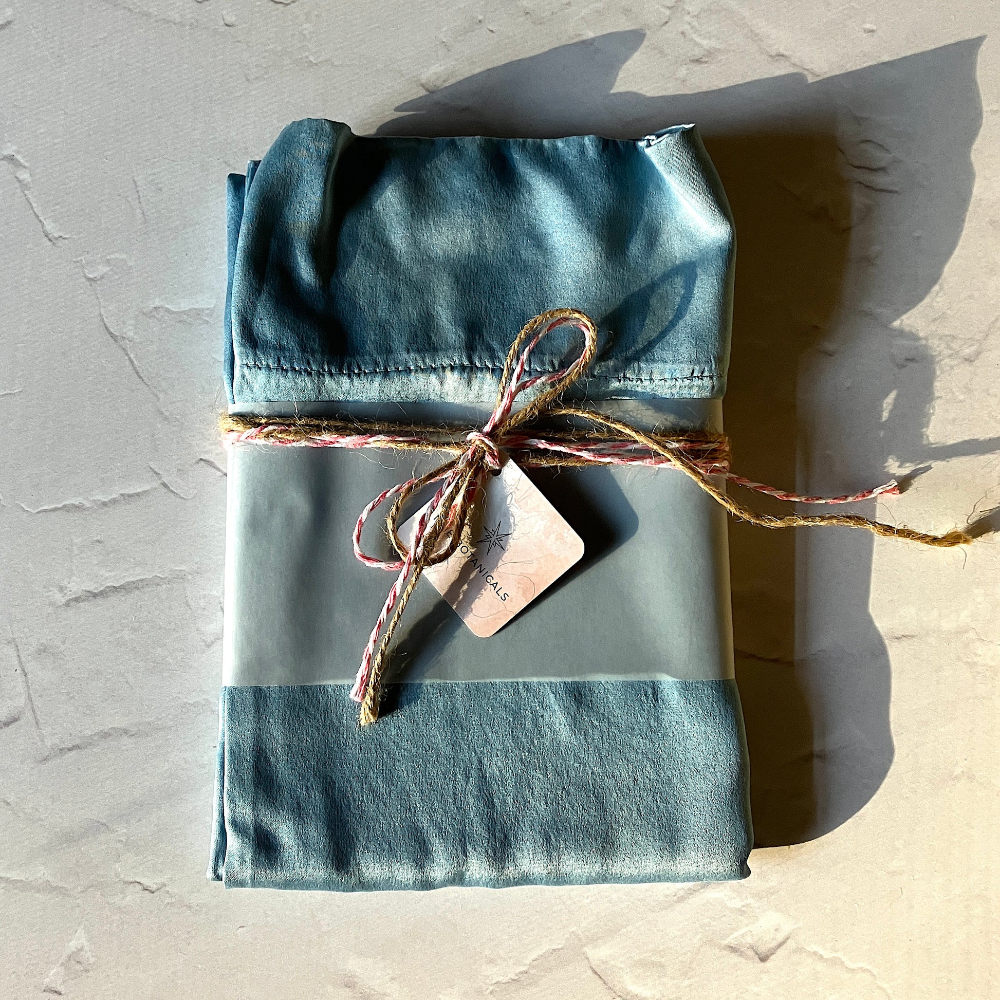 Naturally Dyed Silk Pillow Case