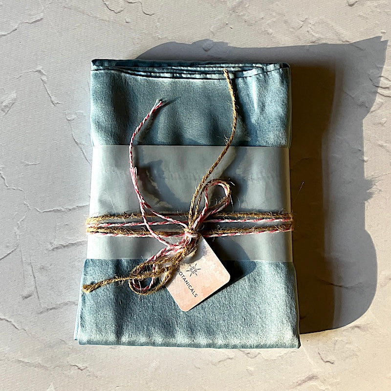 Naturally Dyed Silk Pillow Case