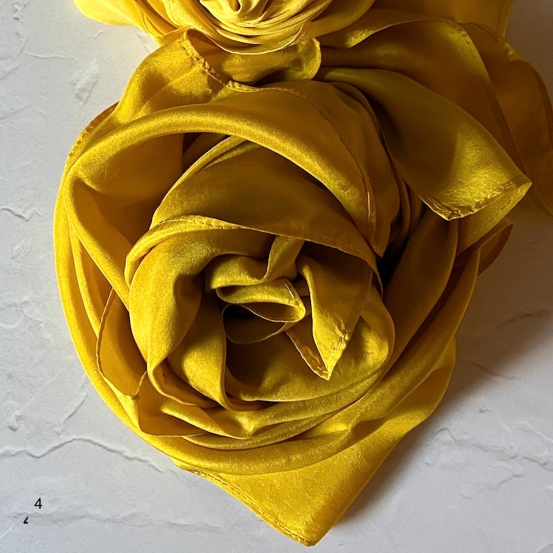 Naturally Dyed Silk Scarf
