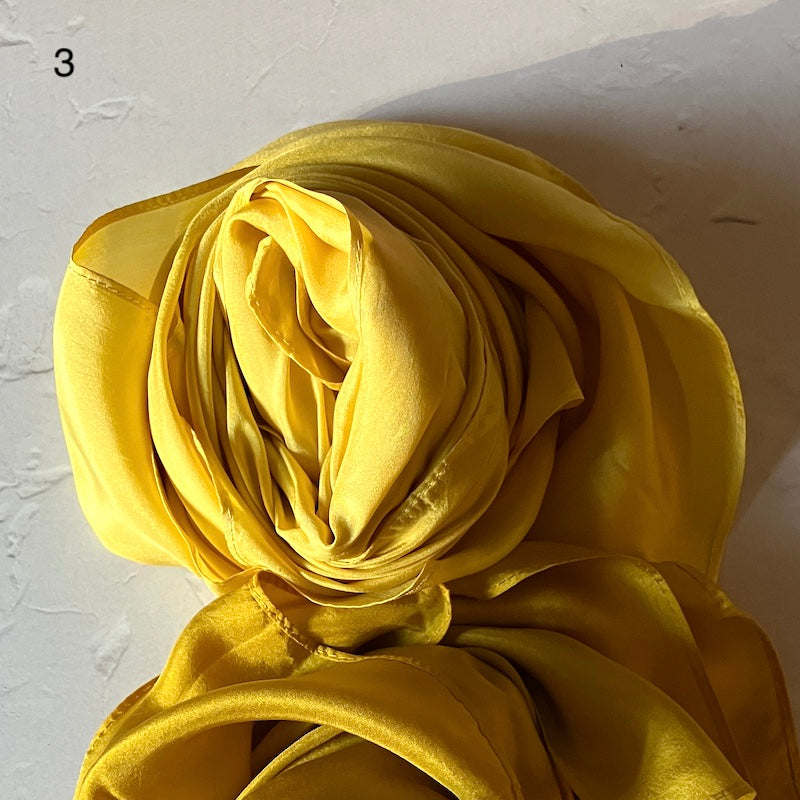 Naturally Dyed Silk Scarf