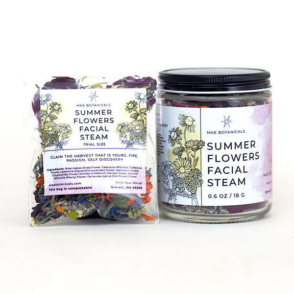 Summer Flowers Facial Steam