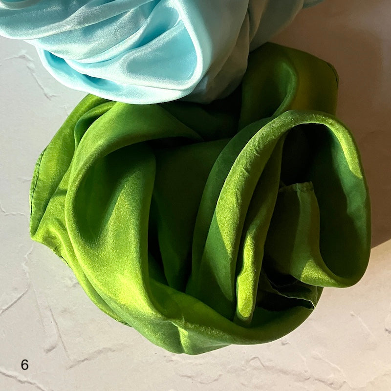 Naturally Dyed Silk Scarf