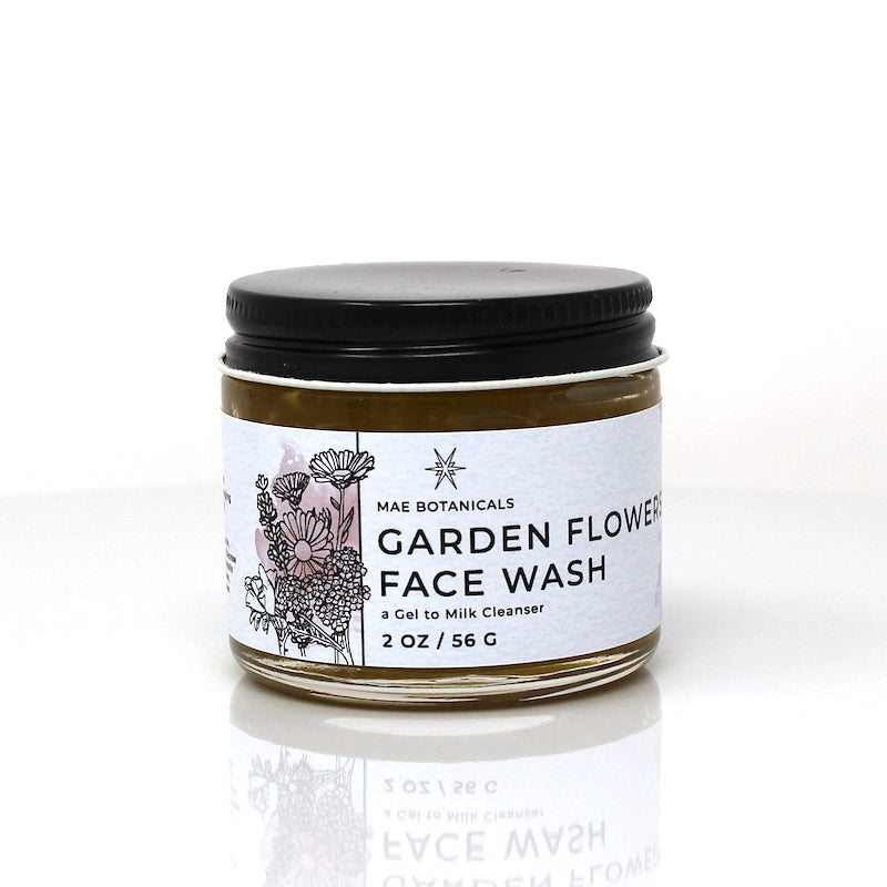Garden Flowers Face Wash Mae Botanicals